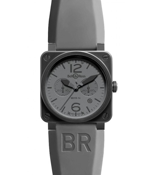 Bell & Ross Chronograph 42mm Mens Watch Replica BR 03-94 COMMANDO